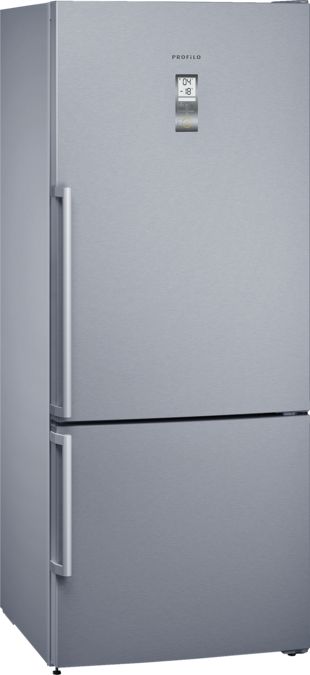 Alttan Donduruculu Buzdolabı 186 x 75 cm Kolay temizlenebilir Inox BD3076I3AN BD3076I3AN-1