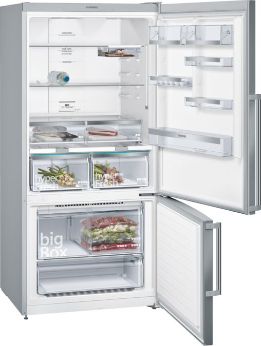 iQ500 Alttan Donduruculu Buzdolabı 186 x 86 cm Kolay temizlenebilir Inox KG86NAI30N KG86NAI30N-2