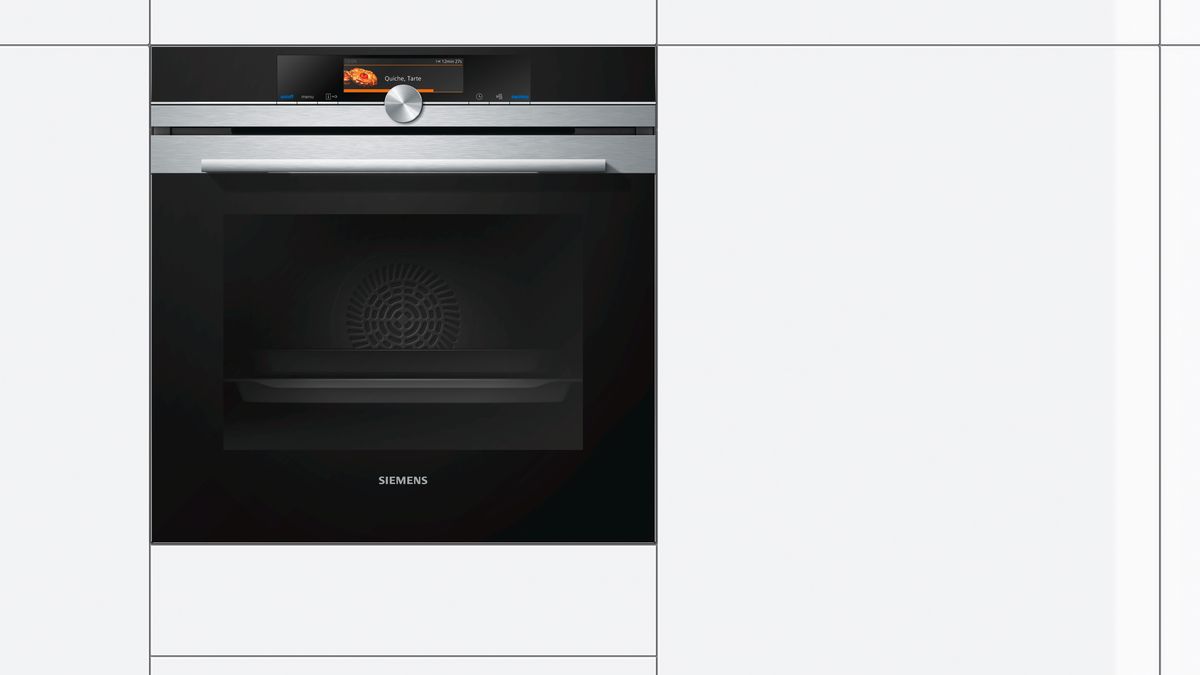 iQ700 Built-in oven 60 x 60 cm Stainless steel HB678GBS6 HB678GBS6-2