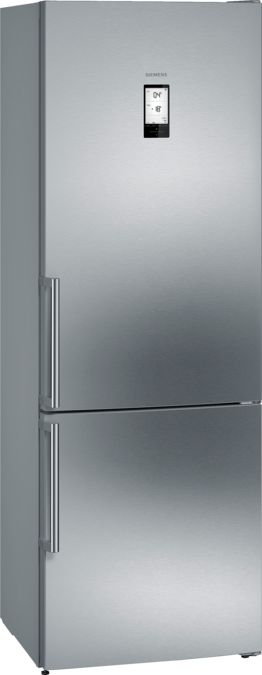 iQ500 Frigo-congelatore combinato da libero posizionamento 203 x 70 cm inox-easyclean KG49NAI40 KG49NAI40-1