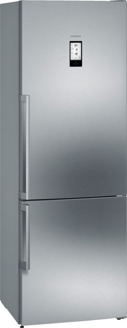 iQ700 Frigo-congelatore combinato da libero posizionamento 203 x 70 cm inox-easyclean KG49FPI40 KG49FPI40-1