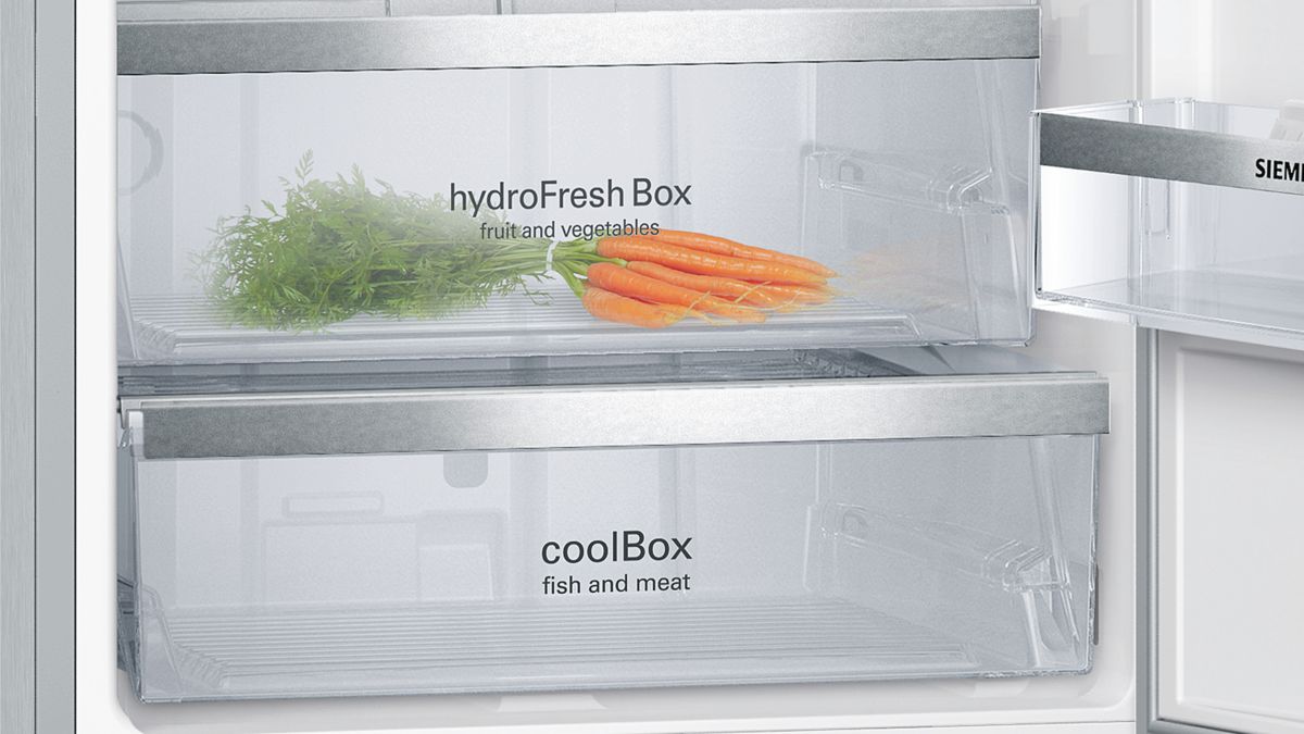 iQ500 free-standing fridge-freezer with freezer at bottom 185 x 60 cm Inox-easyclean KG36NAI22K KG36NAI22K-5