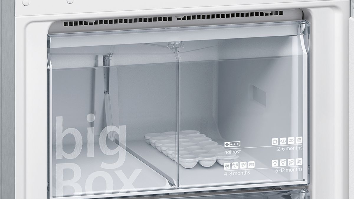 iQ300 Alttan Donduruculu Buzdolabı Inox görünümlü KG56NVL30N KG56NVL30N-6