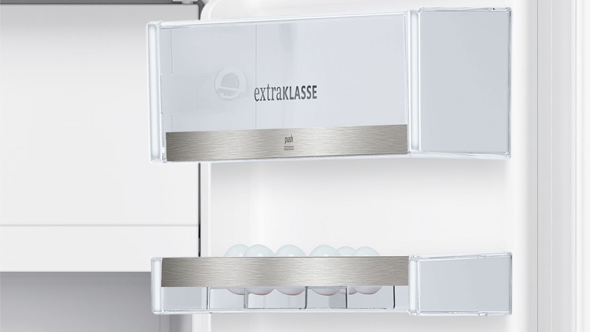 Atlanic ATLRF88E Einbaukühlschrank Kühlschrank mit Gefrierfach 121 Liter