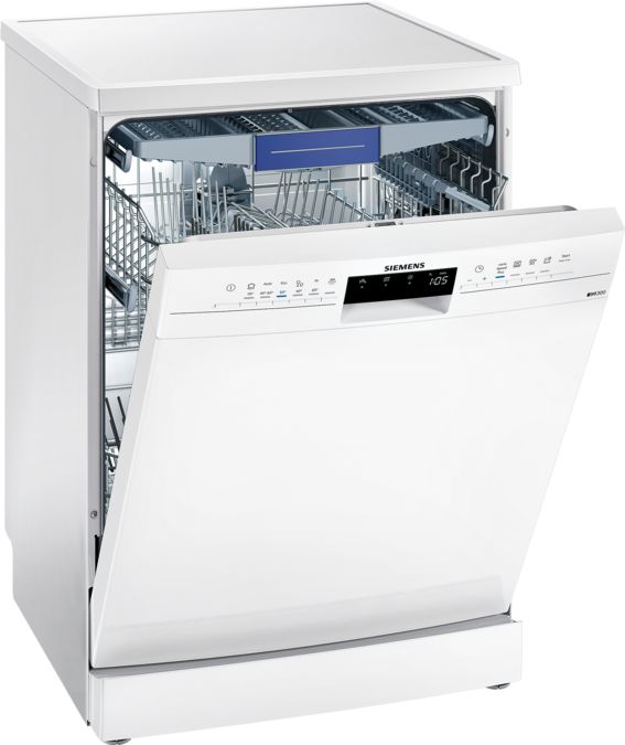 iQ300 Lave-vaisselle pose-libre 60 cm Blanc SN236W03ME SN236W03ME-1
