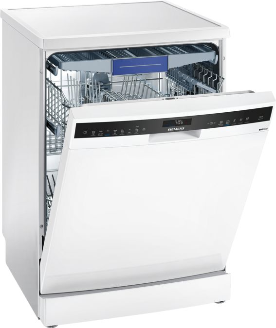 iQ500 lave-vaisselle pose libre 60 cm Blanc SN258W02ME SN258W02ME-1
