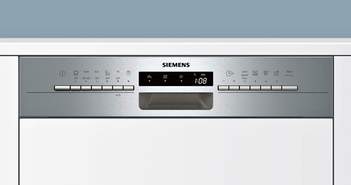 iQ300 semi-integrated dishwasher 60 cm Stainless steel SN536S03IE SN536S03IE-3