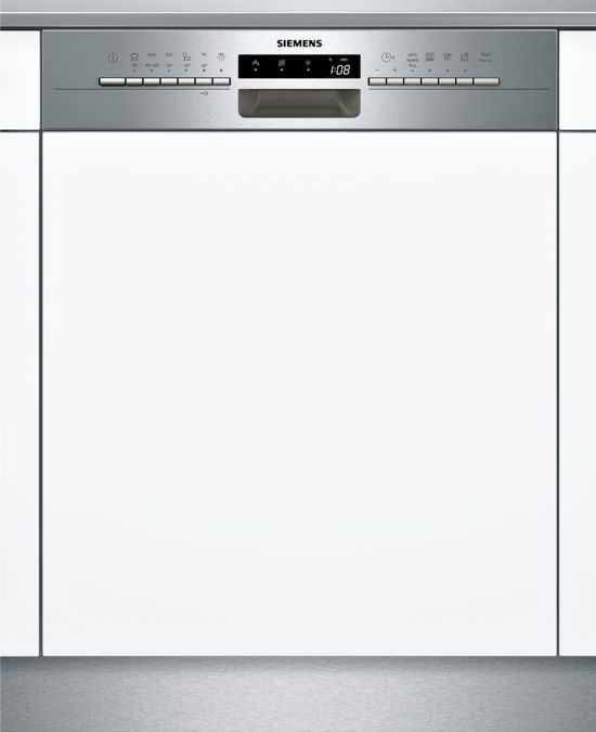 iQ300 semi-integrated dishwasher 60 cm Stainless steel SN536S01KE SN536S01KE-1