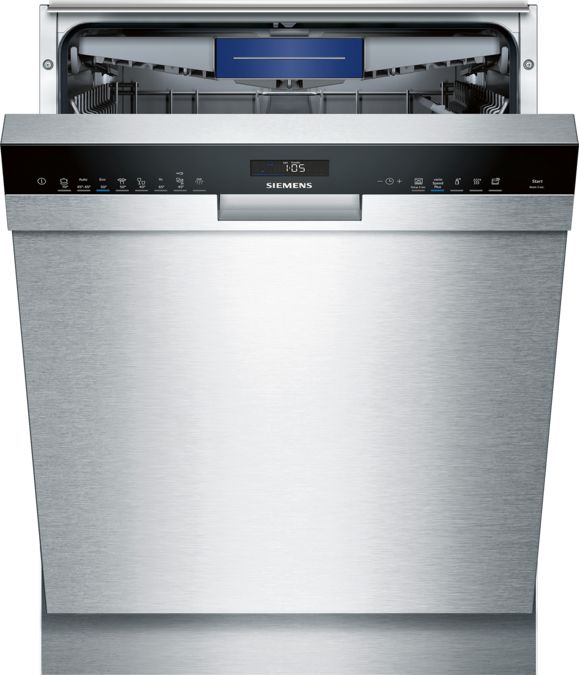 iQ500 lave-vaisselle sous-encastrable 60 cm Inox SN458S02ME SN458S02ME-1