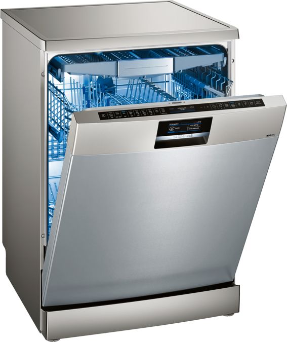 iQ700 free-standing dishwasher 60 cm Stainless steel, lacquered SN278I36TE SN278I36TE-1