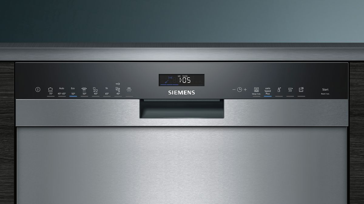 iQ500 lave-vaisselle sous-encastrable 60 cm Inox SN458S02ME SN458S02ME-4