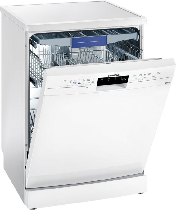 iQ300 Lave-vaisselle pose-libre 60 cm Blanc SN236W01ME SN236W01ME-1
