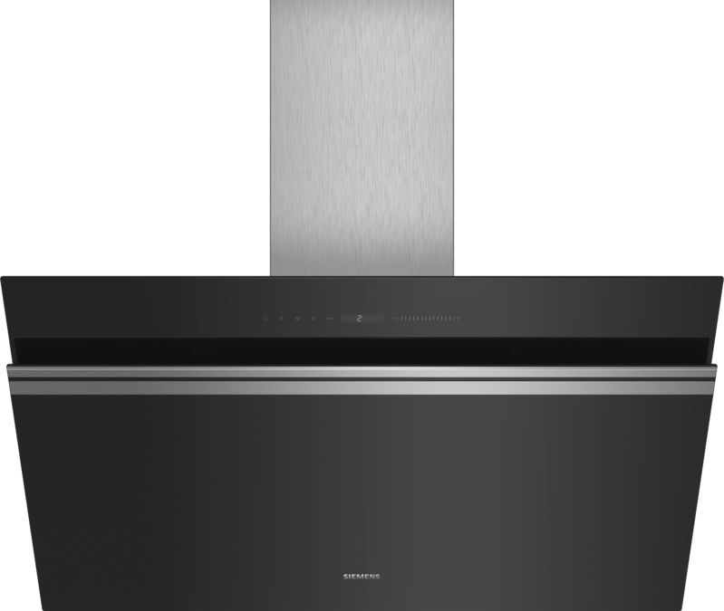 iQ700 wall-mounted cooker hood 90 cm clear glass black printed LC91KWW60 LC91KWW60-1