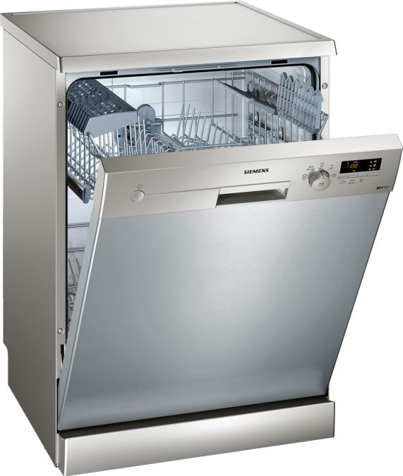 iQ100 Lave-vaisselle pose-libre 60 cm Inox SN215I02AE SN215I02AE-2