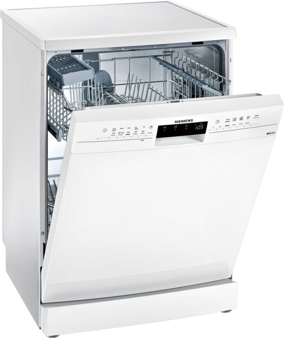 iQ300 Lave-vaisselle pose-libre 60 cm Blanc SN236W02GE SN236W02GE-1