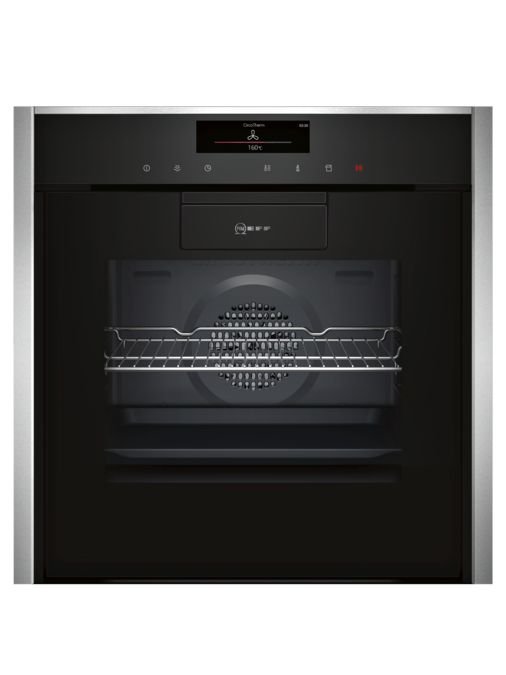N 90 Built-in oven with added steam function 60 x 60 cm Stainless steel B88VT38N0B B88VT38N0B-1