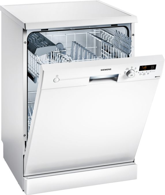 iQ100 free-standing dishwasher 60 cm White SN215W02AE SN215W02AE-1