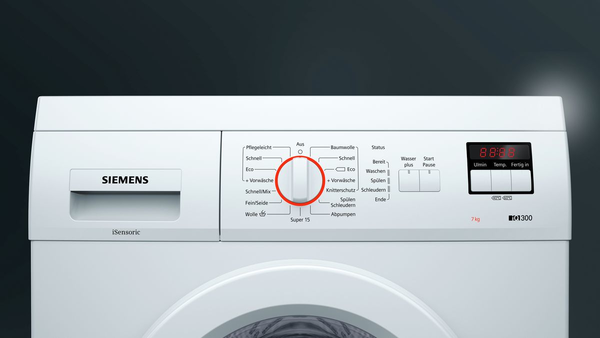 iQ300 Waschmaschine, unterbaufähig - Frontlader 7 kg 1400 U/min. WM14E280 WM14E280-4