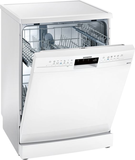 iQ300 Ελεύθερο πλυντήριο πιάτων 60 cm Λευκό SN236W01GE SN236W01GE-1