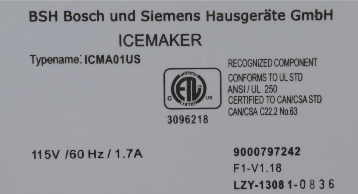 00702092 Ice maker THERMADOR US