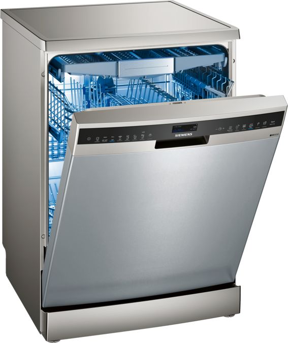 iQ500 free-standing dishwasher 60 cm Stainless steel, lacquered SN258I06TG SN258I06TG-1