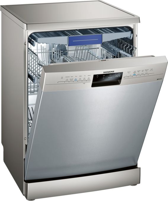 iQ300 Free-standing dishwasher 60 cm Fingerprint free steel SN236I03MG SN236I03MG-1