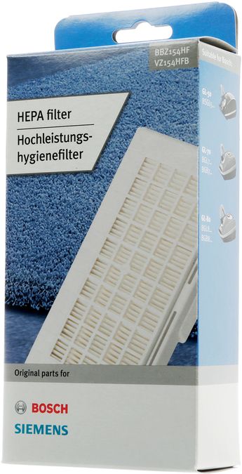 HEPA hygienefilter voor stofzuiger 00579496 00579496-3