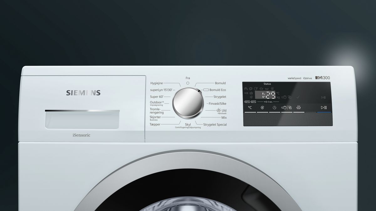 iQ300 Tvättmaskin, frontmatad 8 kg 1400 rpm WM14N1B8DN WM14N1B8DN-2