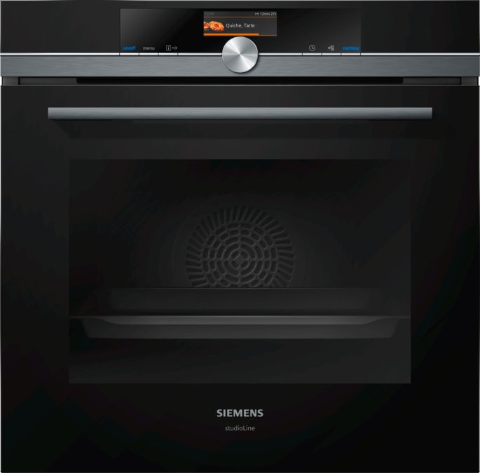 iQ700 Built-in oven with microwave function 60 x 60 cm Black HM876G2B6A HM876G2B6A-1