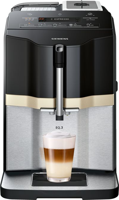 Fully automatic coffee machine EQ.3 s500 Rostfritt stål TI305206RW TI305206RW-1
