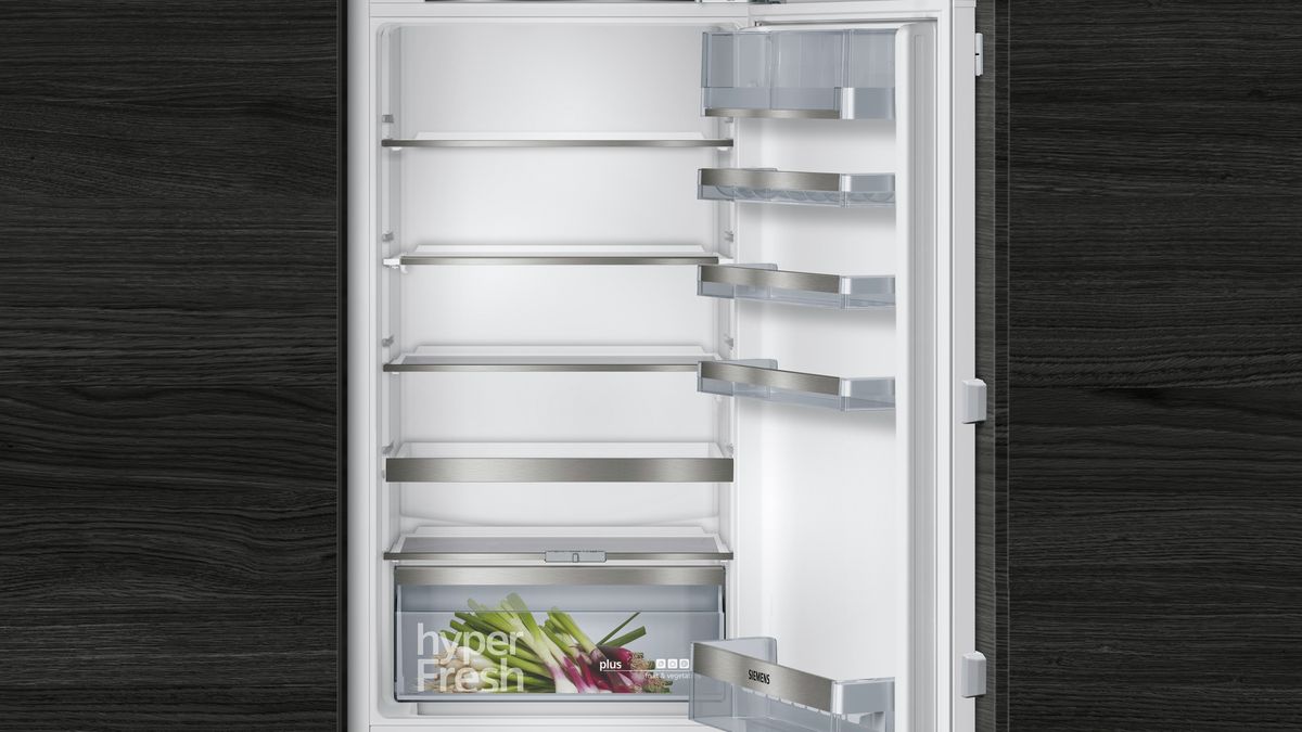 iQ500 coolEfficiency Beépíthető hűtő-/fagyasztó kombináció Lapos ajtópánt rögzítés KI86SAF30 KI86SAF30-7