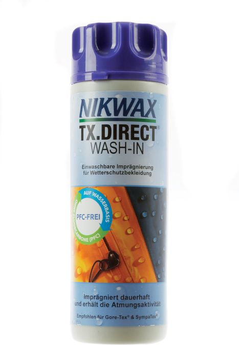 Nikwax TX Direct - Onderhoudsmiddel voor Waterafstotend Textiel of outdoor kleding - 300 ml Onderhoudsmiddel TX.Direct 00463532 00463532-1