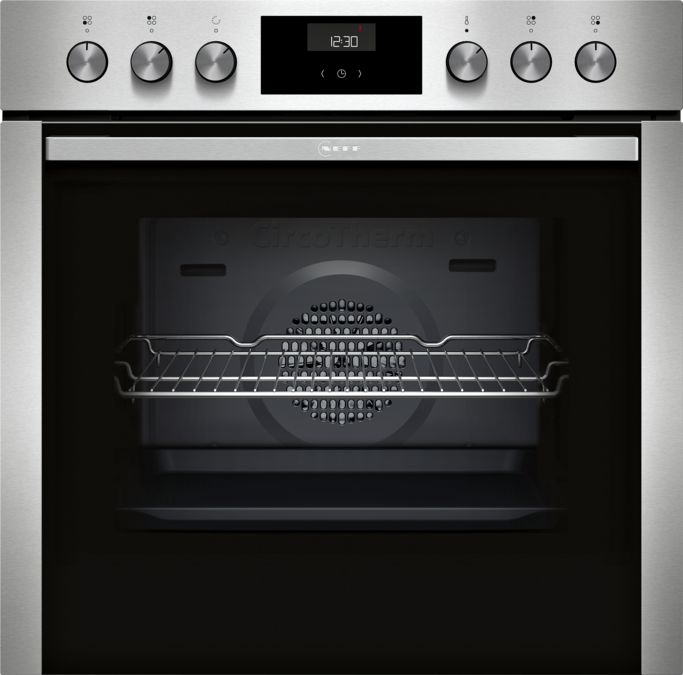 N 50 built-in cooker 60 x 60 cm Inox E1CCE4AN1 E1CCE4AN1-1