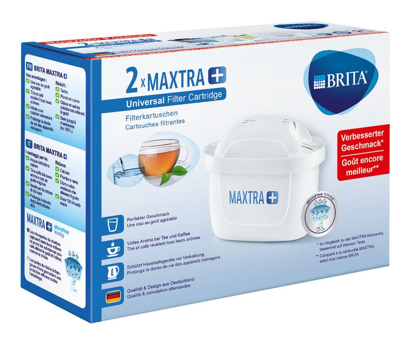 Set de deux cartouches filtrantes BRITA MAXTRA+ Maxtra + MicroFlow Technology 17000917 17000917-1