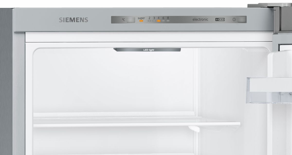 iQ300 Free-standing fridge-freezer with freezer at bottom 176 x 60 cm Inox-easyclean KG33VVI31G KG33VVI31G-5