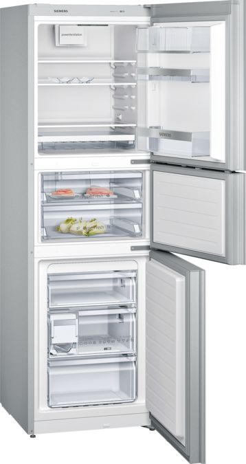 iQ500 fridge-freezer, 3 doors 185.4 x 61.4 cm White KG28US12EK KG28US12EK-2