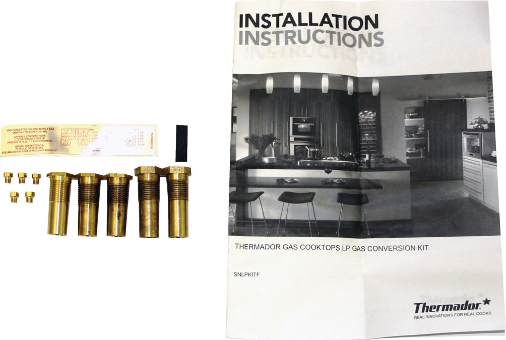 Nozzle set liquid gas LP Conversion Kit (SNLPKITF) 00668722 00668722-1