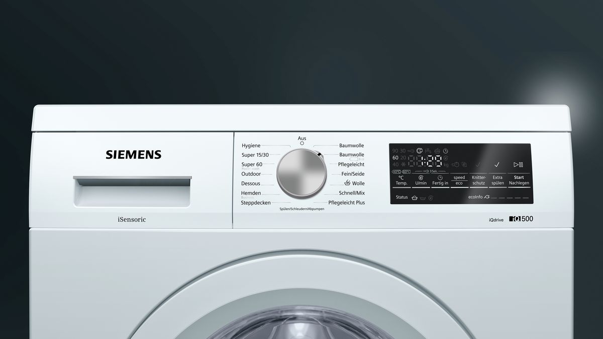 iQ500 Waschmaschine, unterbaufähig - Frontlader 7 kg 1400 U/min. WU14Q440 WU14Q440-2