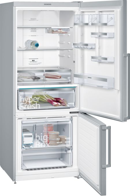 iQ500 Alttan Donduruculu Buzdolabı 186 x 75 cm Kolay temizlenebilir Inox KG76NAI32N KG76NAI32N-2