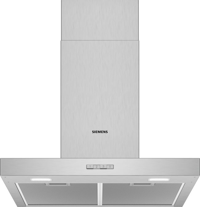 iQ100 Wall-mounted cooker hood 60 cm Stainless steel LC64BBC50B LC64BBC50B-1