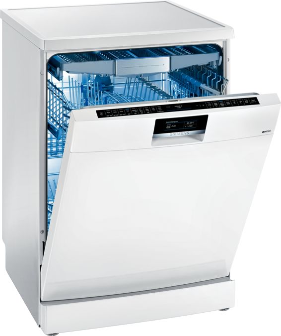 iQ700 Freestanding Dishwasher 60 cm White SN278W01TZ SN278W01TZ-1