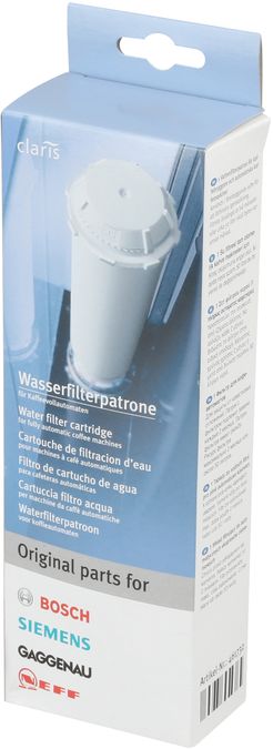 Siemens Wasserfilter Patrone Claris für Kaffeevollautomaten TZ60003 00461732 