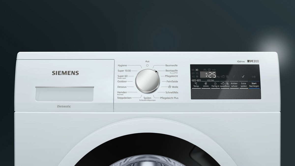 iQ300 Waschmaschine, Frontlader 7 kg 1400 U/min. WM14N2MI1 WM14N2MI1-2