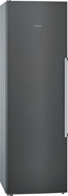 iQ500 Vrijstaande koelkast 186 x 60 cm blackSteel KS36VAX3P KS36VAX3P-1