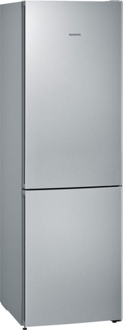 iQ300 Voľne stojaca chladnička s mrazničkou dole 186 x 60 cm inox look KG36NVL4A KG36NVL4A-1