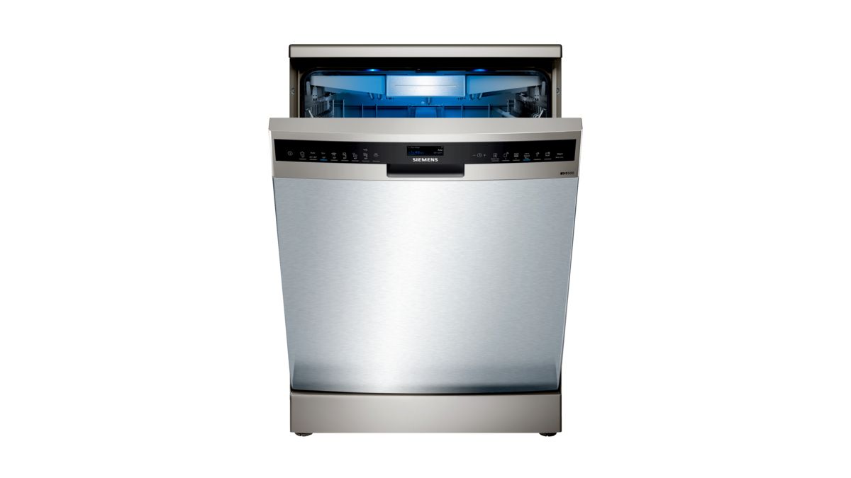 iQ500 free-standing dishwasher 60 cm Stainless steel, lacquered SN258I06TG SN258I06TG-6