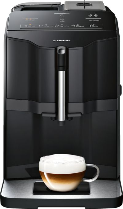 Espresso volautomaat EQ.3 s100 zwart, zwart TI30A209RW TI30A209RW-1