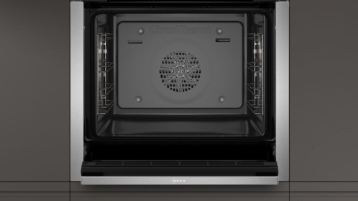 N 50 Built-in oven with added steam function 60 x 60 cm Stainless steel B4AVH1AH0B B4AVH1AH0B-3