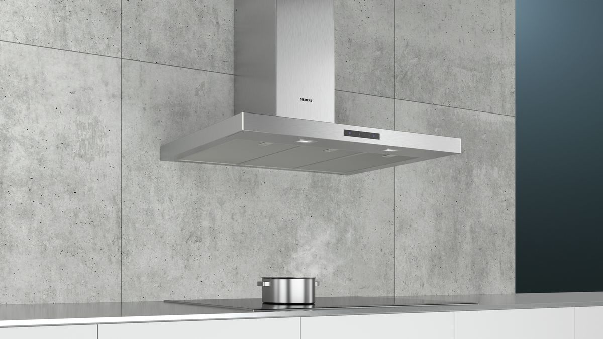 iQ300 wall-mounted cooker hood 90 cm Stainless steel LC96BBM50 LC96BBM50-4