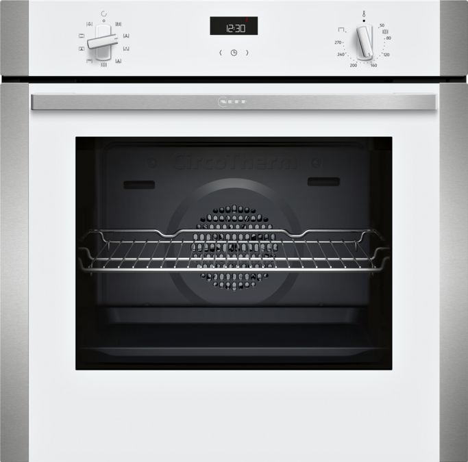 N 50 Built-in oven 60 x 60 cm White B1ACE4HW0B B1ACE4HW0B-1